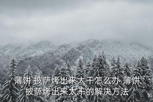 薄餅披薩,披薩面餅做法:面團(tuán)醒發(fā)2小時(shí)以上