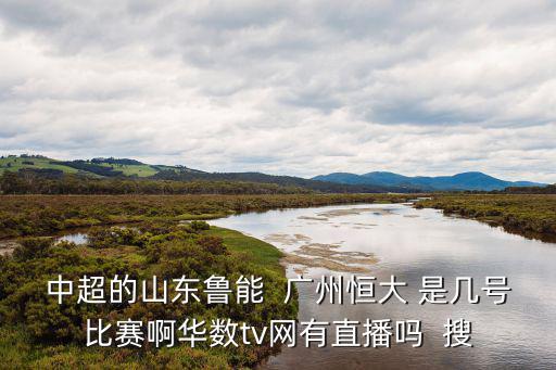 中超的山東魯能  廣州恒大 是幾號比賽啊華數tv網有直播嗎  搜