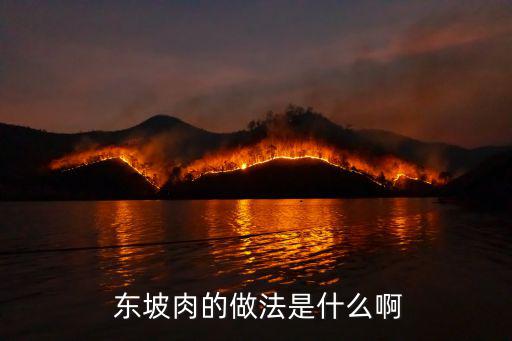 東坡肉的做法,秘制五花肉怎么做蓋坡坡肉