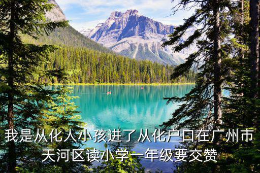 我是從化人小孩進(jìn)了從化戶口在廣州市天河區(qū)讀小學(xué)一年級(jí)要交贊