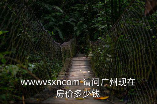 wwwvsxncom 請問廣州現(xiàn)在房價多少錢