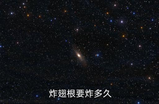  炸翅根要炸多久