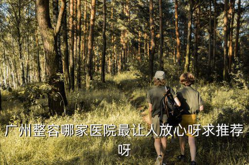 廣州整容哪家醫院最讓人放心呀求推薦呀