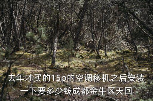 去年才買的15p的空調移機之后安裝一下要多少錢成都金牛區天回