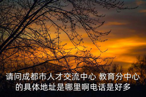 成都市人才引進(jìn)辦公室地址，成都市龍泉驛區(qū)人才交流中心地址