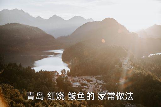 青島 紅燒 鲅魚的 家常做法
