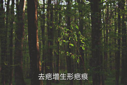 去疤增生形疤痕