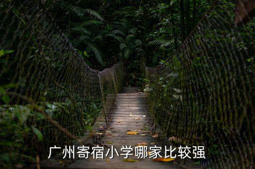 廣州寄宿小學哪家比較強
