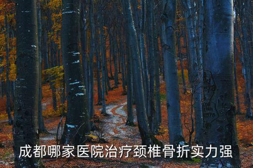 成都市省骨科醫院張江，成都哪家醫院治療頸椎骨折實力強