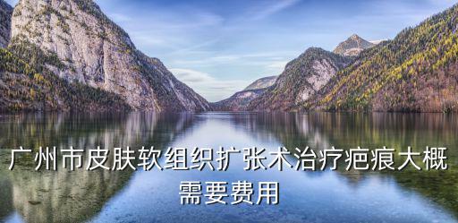 廣州市皮膚軟組織擴張術(shù)治療疤痕大概需要費用
