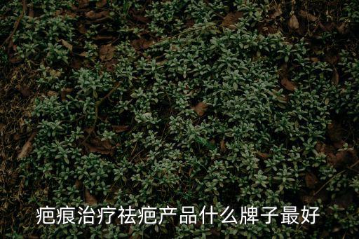 疤痕治療祛疤產品什么牌子最好
