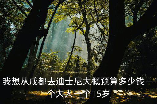 成都迪士尼樂園門票多少錢，成都出發專游迪士尼的價格