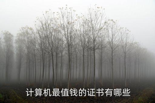 計算機考證有哪些