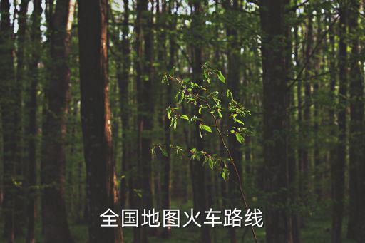 全國(guó)地圖火車(chē)路線(xiàn)