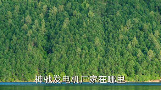 神馳發電機廠家在哪里