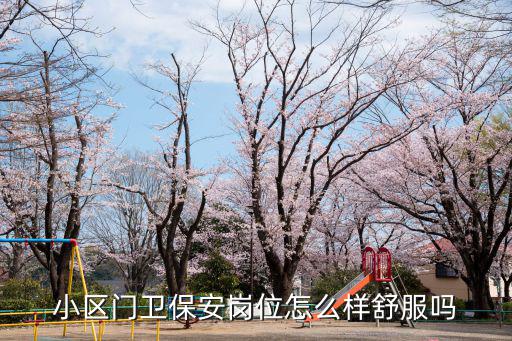 小區門衛保安崗位怎么樣舒服嗎