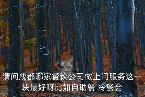 請問成都哪家餐飲公司做上門服務這一塊最好呀比如自助餐 冷餐會