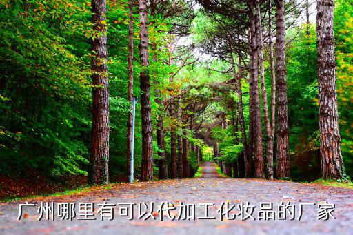 廣州哪里有可以代加工化妝品的廠家