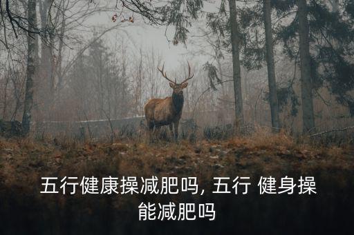  五行健康操減肥嗎, 五行 健身操能減肥嗎