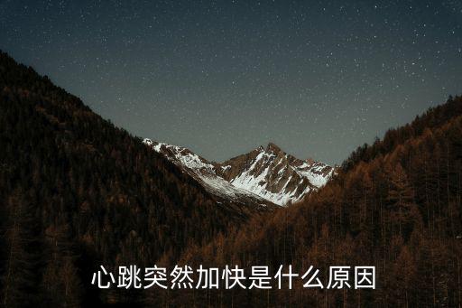 心跳快是什么原因,心臟病發或心血管疾病導致心跳過快的原因