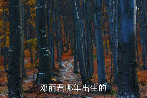 鄧麗君哪年出生的