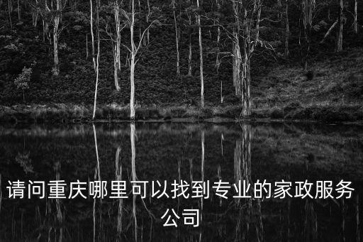 重慶市友鄰家政，重慶家政服務(wù)公司哪家最正規(guī)我想請月嫂