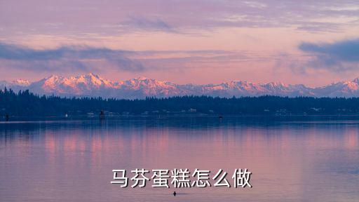  馬芬蛋糕怎么做