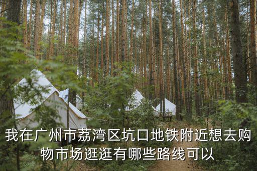 我在廣州市荔灣區(qū)坑口地鐵附近想去購物市場逛逛有哪些路線可以