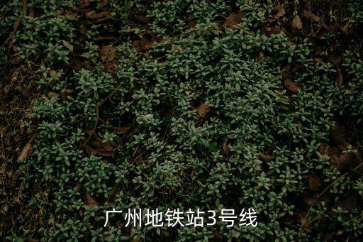 廣州地鐵站3號線