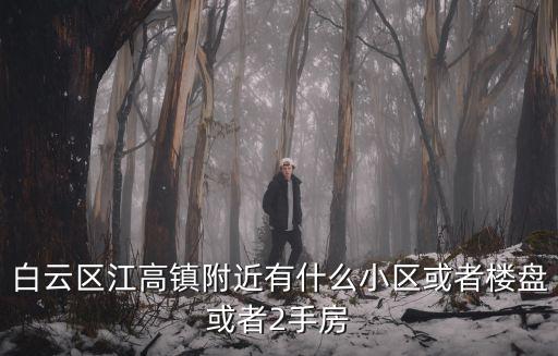 廣州白云區的樓盤推薦，廣州白云區遠景路的樓盤介紹
