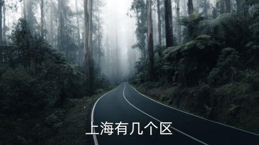 上海市有幾個區給我查一下，上海有幾個區