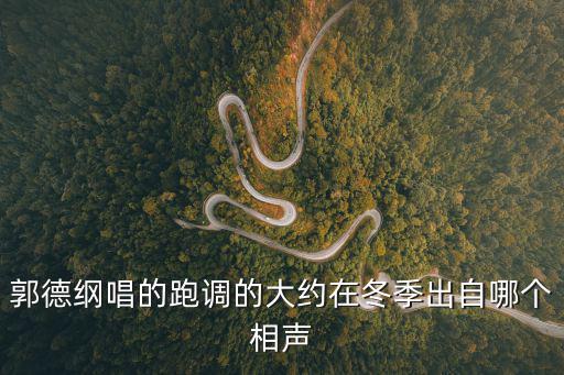 大約在冬季廣州交響樂團，郭德綱唱的跑調的大約在冬季出自哪個相聲