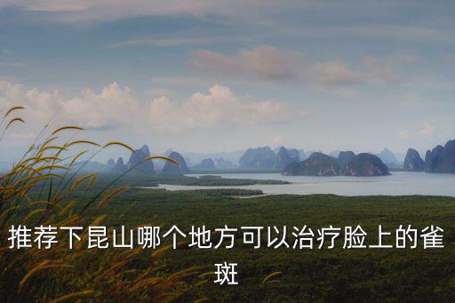推薦下昆山哪個地方可以治療臉上的雀斑