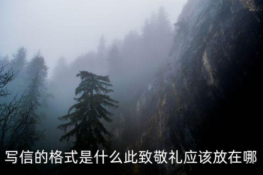 尊敬的領(lǐng)導(dǎo)您好格式，寫信的格式是什么此致敬禮應(yīng)該放在哪