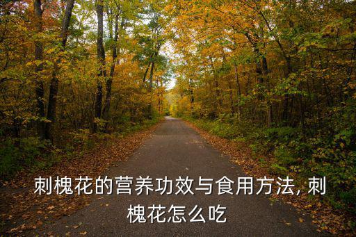  刺槐花的營養(yǎng)功效與食用方法, 刺槐花怎么吃