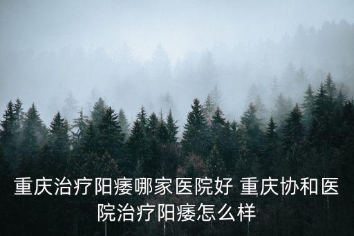 重慶治療陽痿哪家醫(yī)院好 重慶協(xié)和醫(yī)院治療陽痿怎么樣
