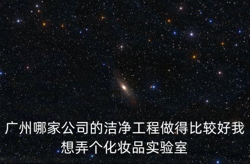 廣州哪家公司的潔凈工程做得比較好我想弄個化妝品實(shí)驗(yàn)室