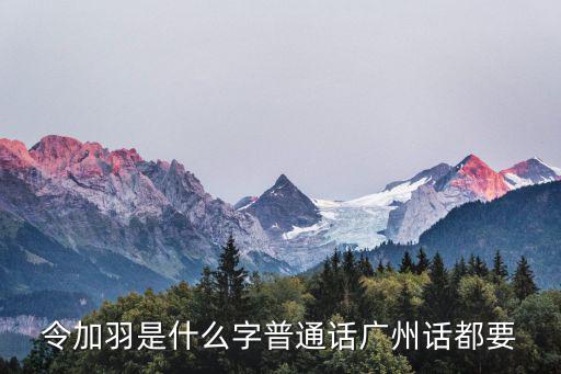 翎廣州怎么讀音是什么，翎的粵語怎么讀與那個字同音