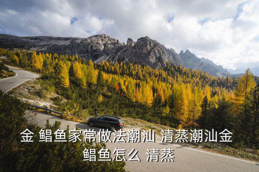 金 鯧魚家常做法潮汕 清蒸潮汕金 鯧魚怎么 清蒸