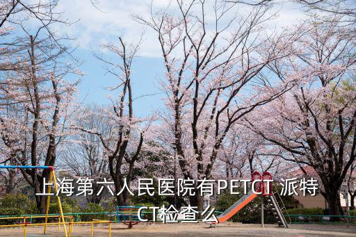 上海第六人民醫(yī)院有PETCT 派特CT檢查么