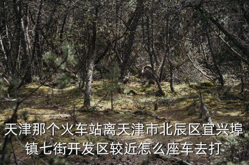 天津市宜興埠七街村，天津那個火車站離天津市北辰區宜興埠鎮七街開發區較近怎么座車去打