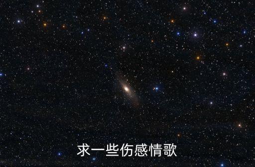 傷心的情歌，有哪些好一點(diǎn)的傷心情歌