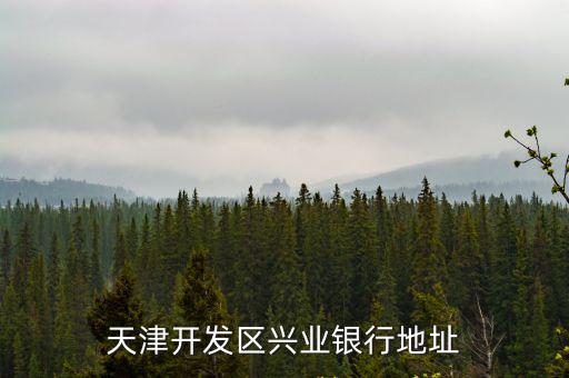 天津開發(fā)區(qū)興業(yè)銀行地址