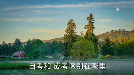 自考和成考有啥區(qū)別,成人高考和自考學(xué)費(fèi)不同一樣