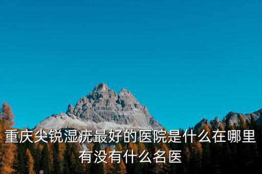 重慶尖銳濕疣最好的醫院是什么在哪里有沒有什么名醫
