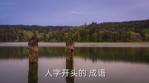  人字開頭的 成語