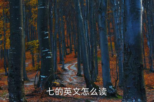 七的英語怎么說,七個工業化國家的七宗罪!