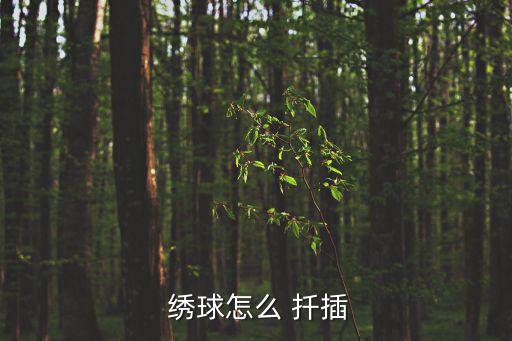  繡球怎么 扦插