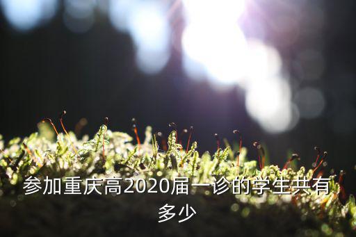 2020重慶市高三一診百度貼吧，明天重慶高三一診有那些區要一起考