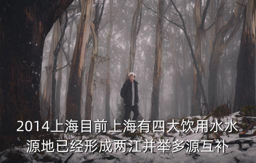 2014上海目前上海有四大飲用水水源地已經形成兩江并舉多源互補